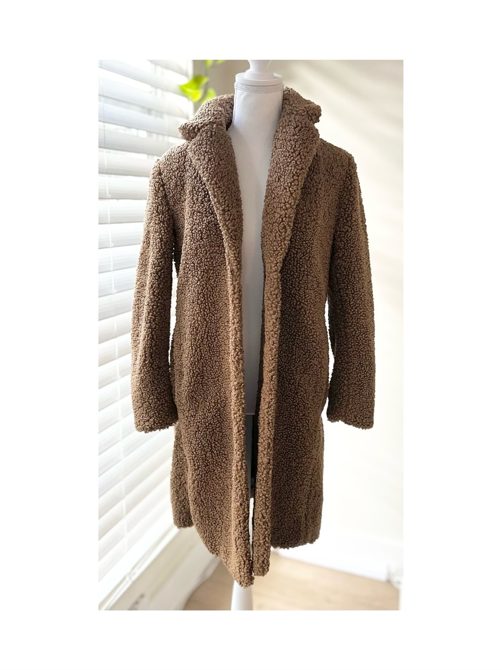 J. Crew Brown Sherpa Coat